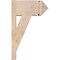 Ekena Millwork Traditional Arts & Crafts Smooth Outlooker, Douglas Fir, 7 1/2"W x 14"D x 22"H OUT08X14X22TRA03SDF - alternate 4